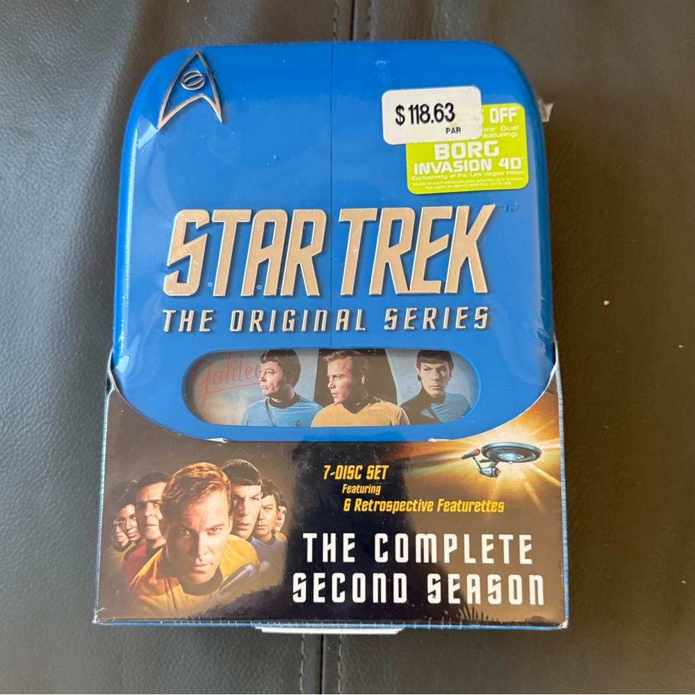 Star Trek The Original Series: The Complete Second Season Blu-ray - Blue